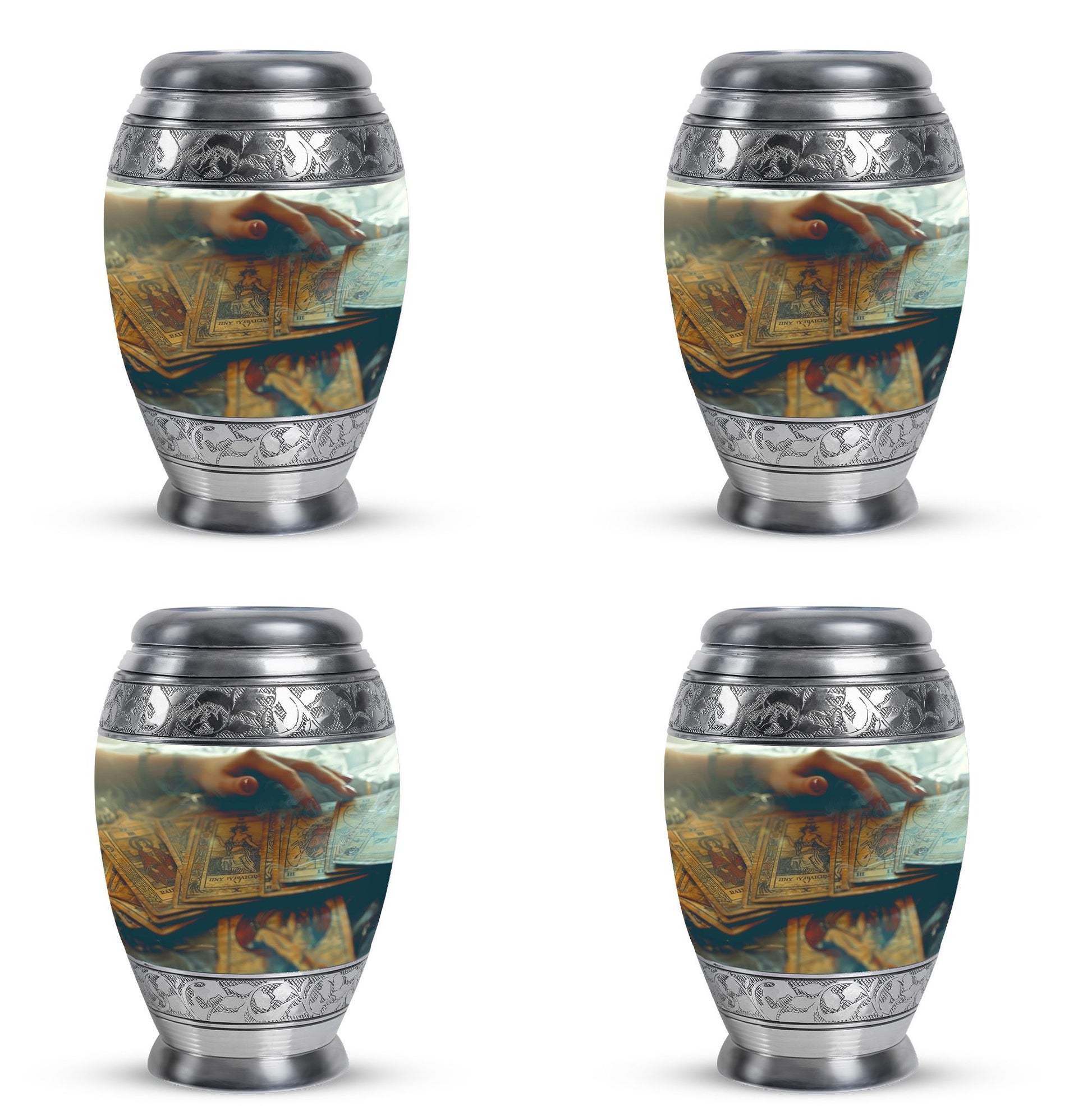 Tarot Decorative Urn For Ashes Large Funeral, Ashes Urn For Ashes