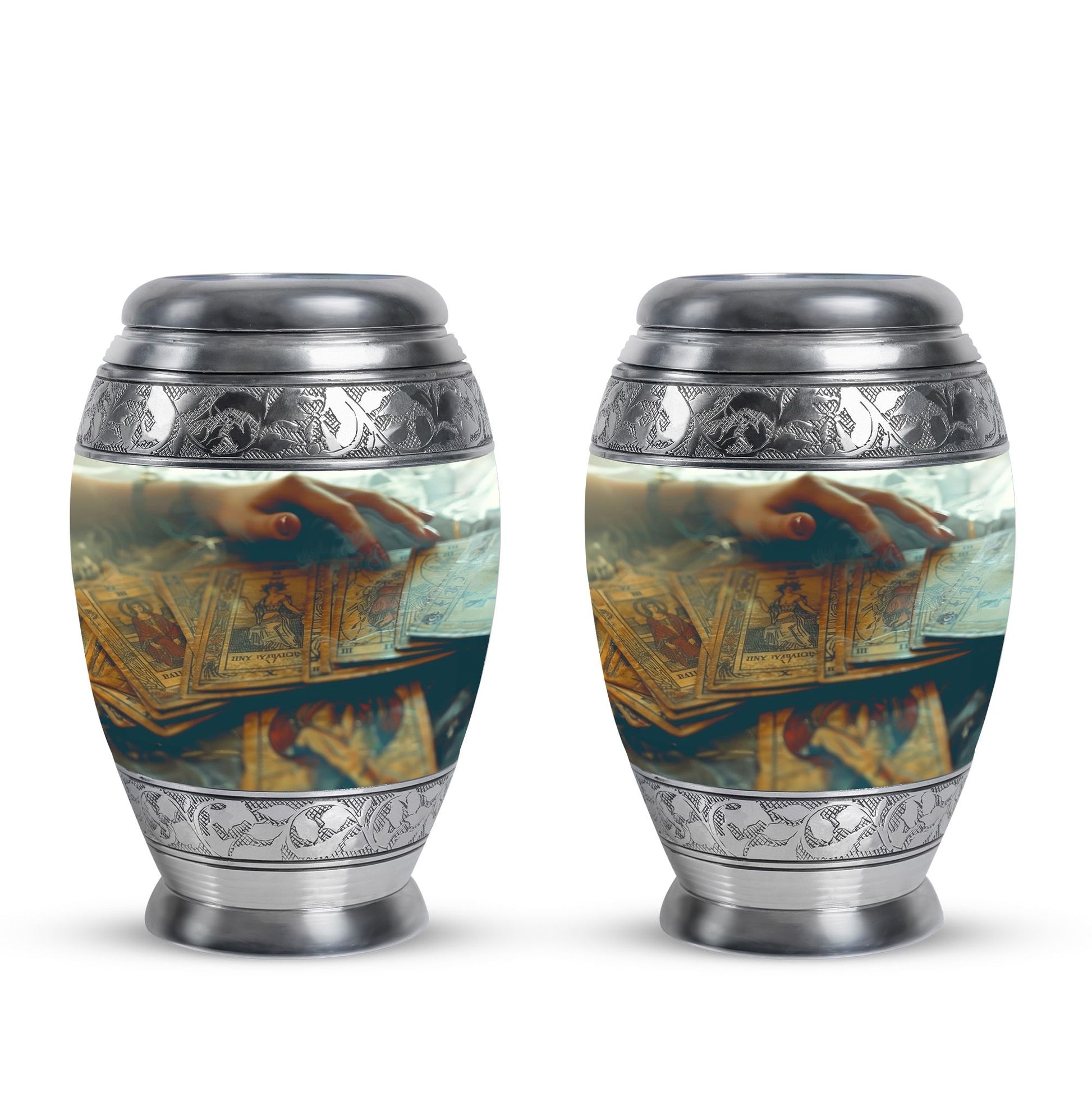 Tarot Decorative Urn For Ashes Large Funeral, Ashes Urn For Ashes