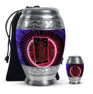 Tarot Cremation Urns For Burial Funeral, Ashes Memorial Urn