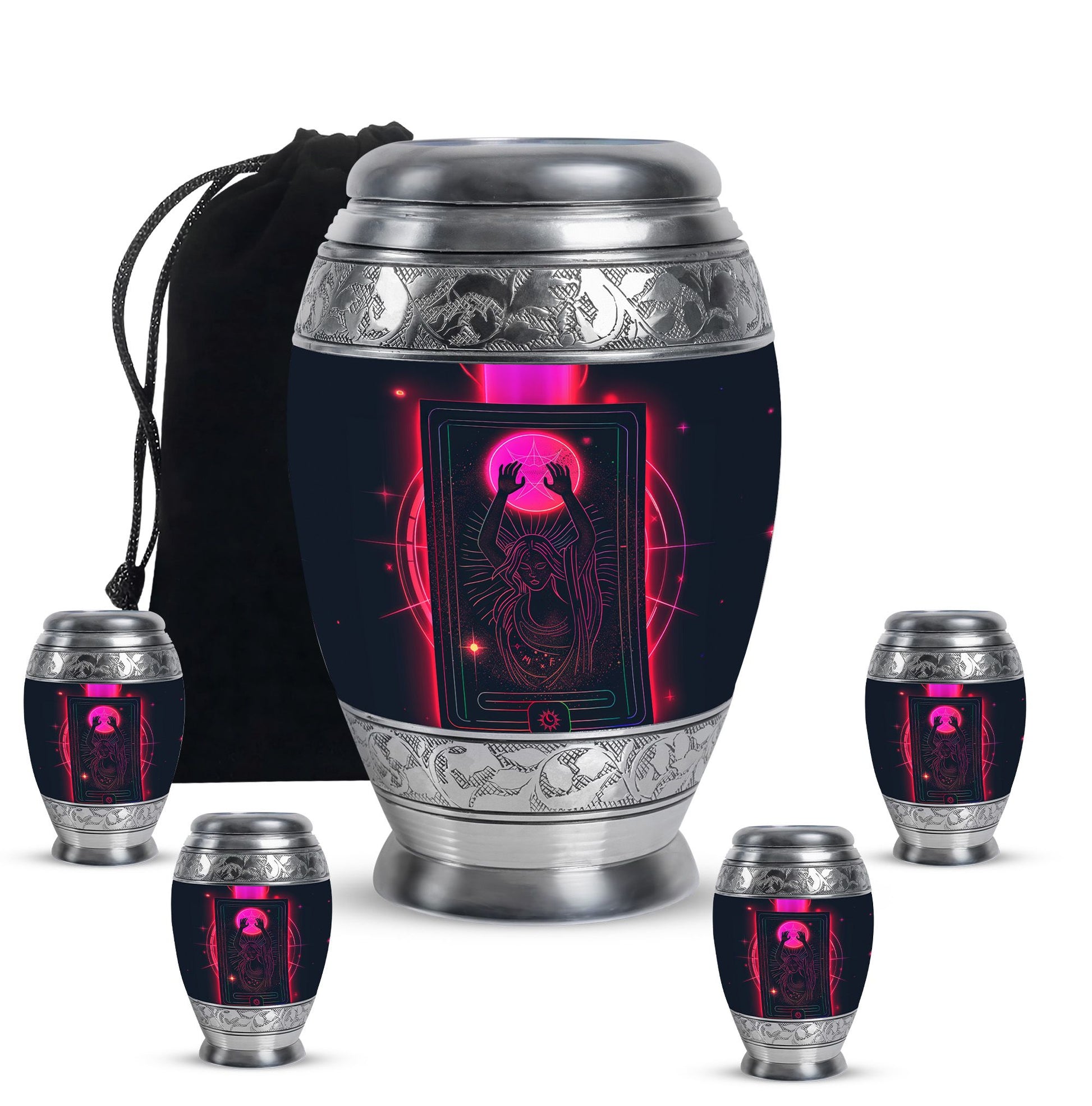 Tarot Keepsake Urns For Ashes Funeral, Ashes Cremation Urn For Ashes