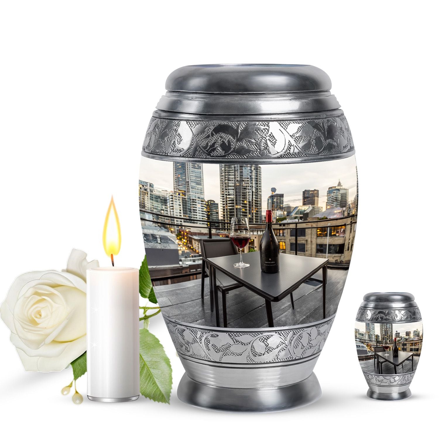 Wine Personal Urns For Human Ashes Keepsake Funeral, Ashes Memorial Urn