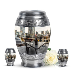 Wine Personal Urns For Human Ashes Keepsake Funeral, Ashes Memorial Urn
