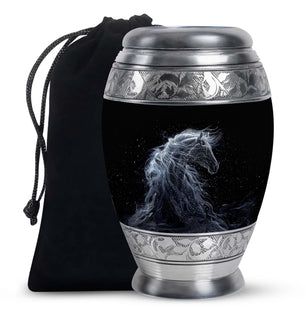 Horse Cremation Urn For Adults Funeral, Ashes Cremation Urn
