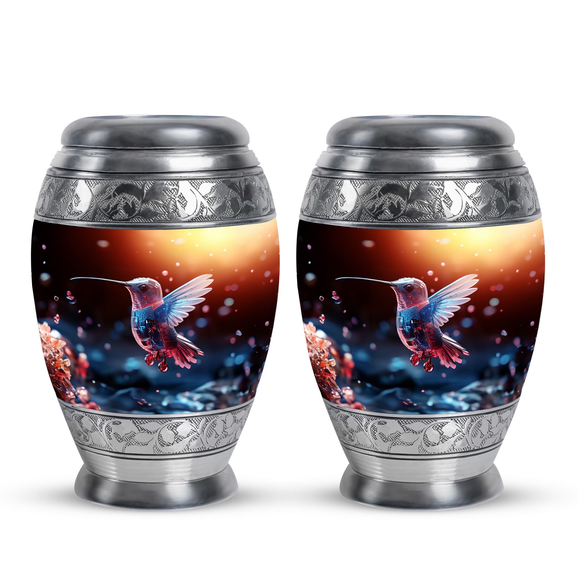 Humming Birds Cremation Keepsakes Funeral, Ashes Cremation Urn