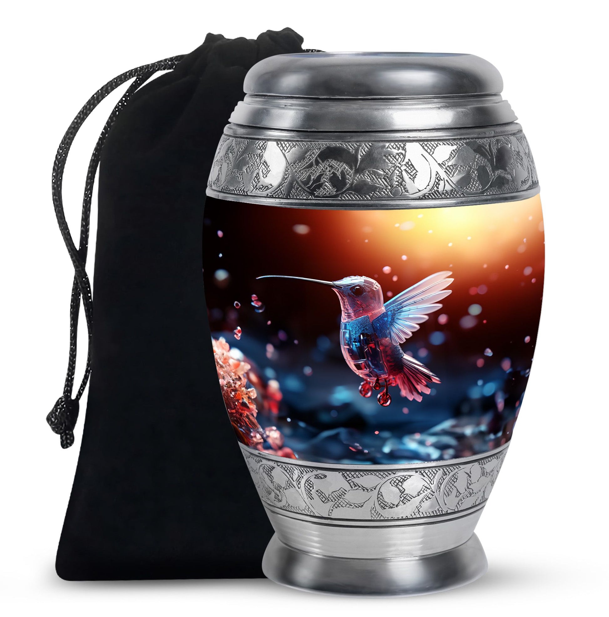 Humming Birds Cremation Keepsakes Funeral, Ashes Cremation Urn