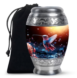 Humming Birds Cremation Keepsakes Funeral, Ashes Cremation Urn