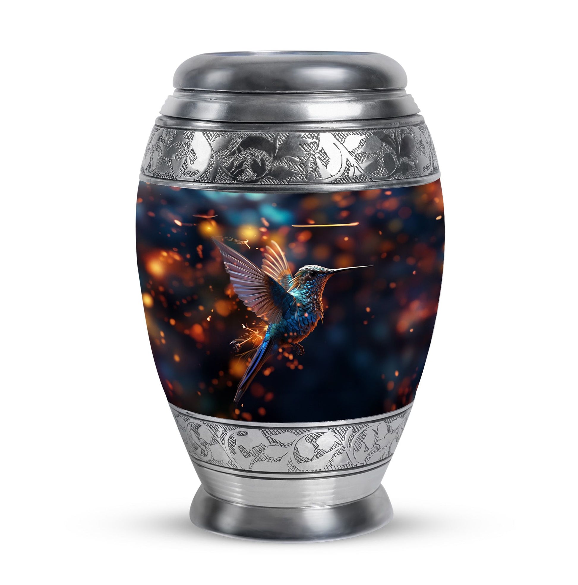 Humming Birds Urn For Mom Ashes Funeral, Ashes Memorial Urn