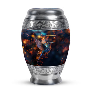 Humming Birds Urn For Mom Ashes Funeral, Ashes Memorial Urn