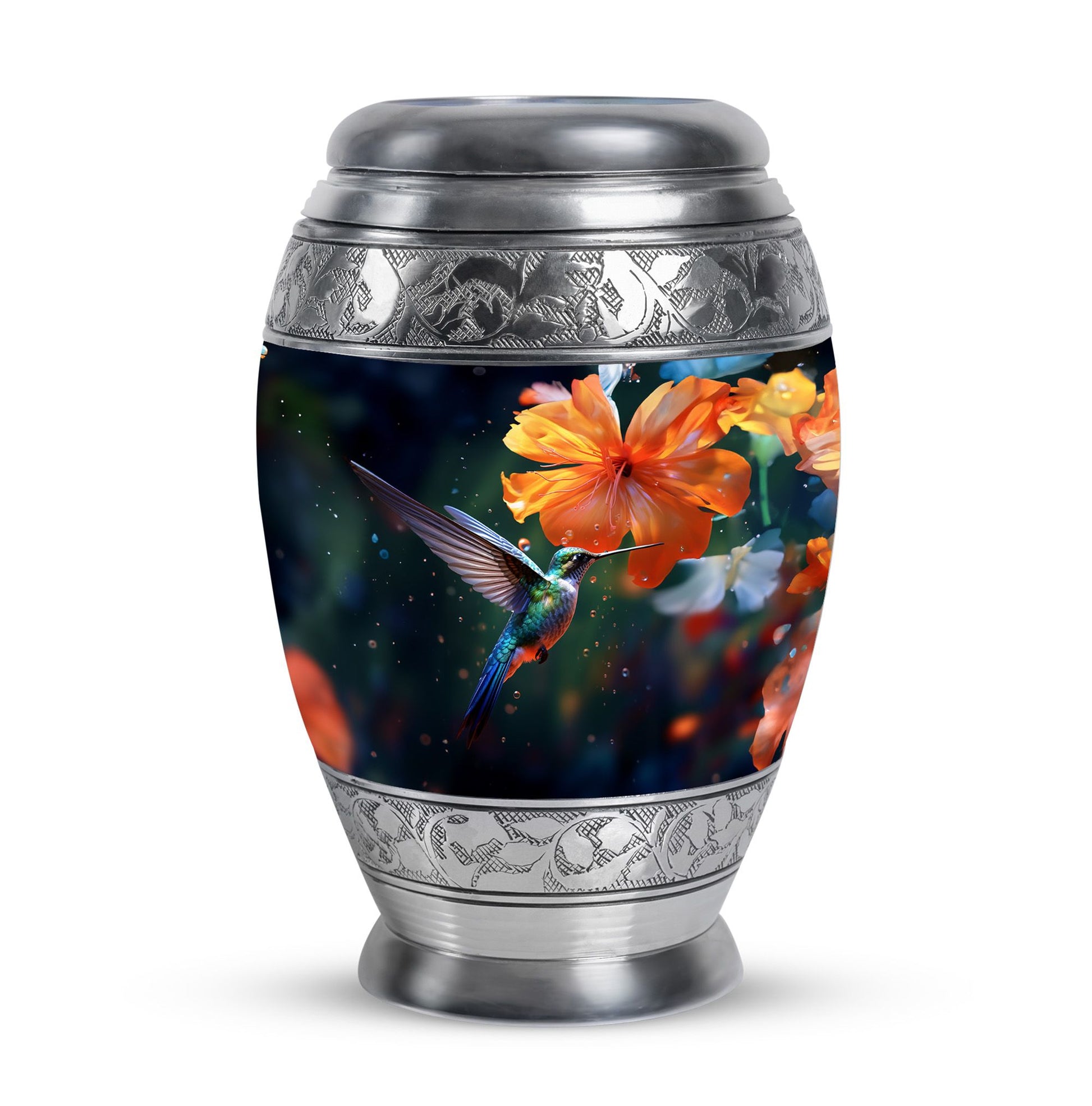 Humming Birds Urn For Ashes Funeral, Ashes Cremation Urn For Ashes