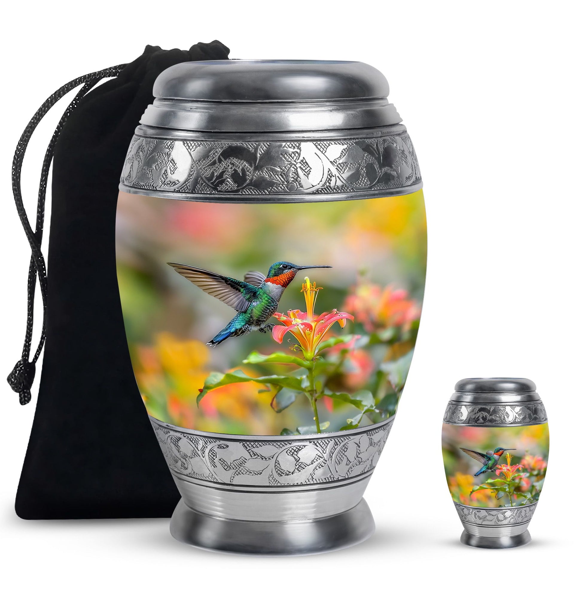 Humming Bird Keepsake Urns Funeral, Ashes Cremation Urn