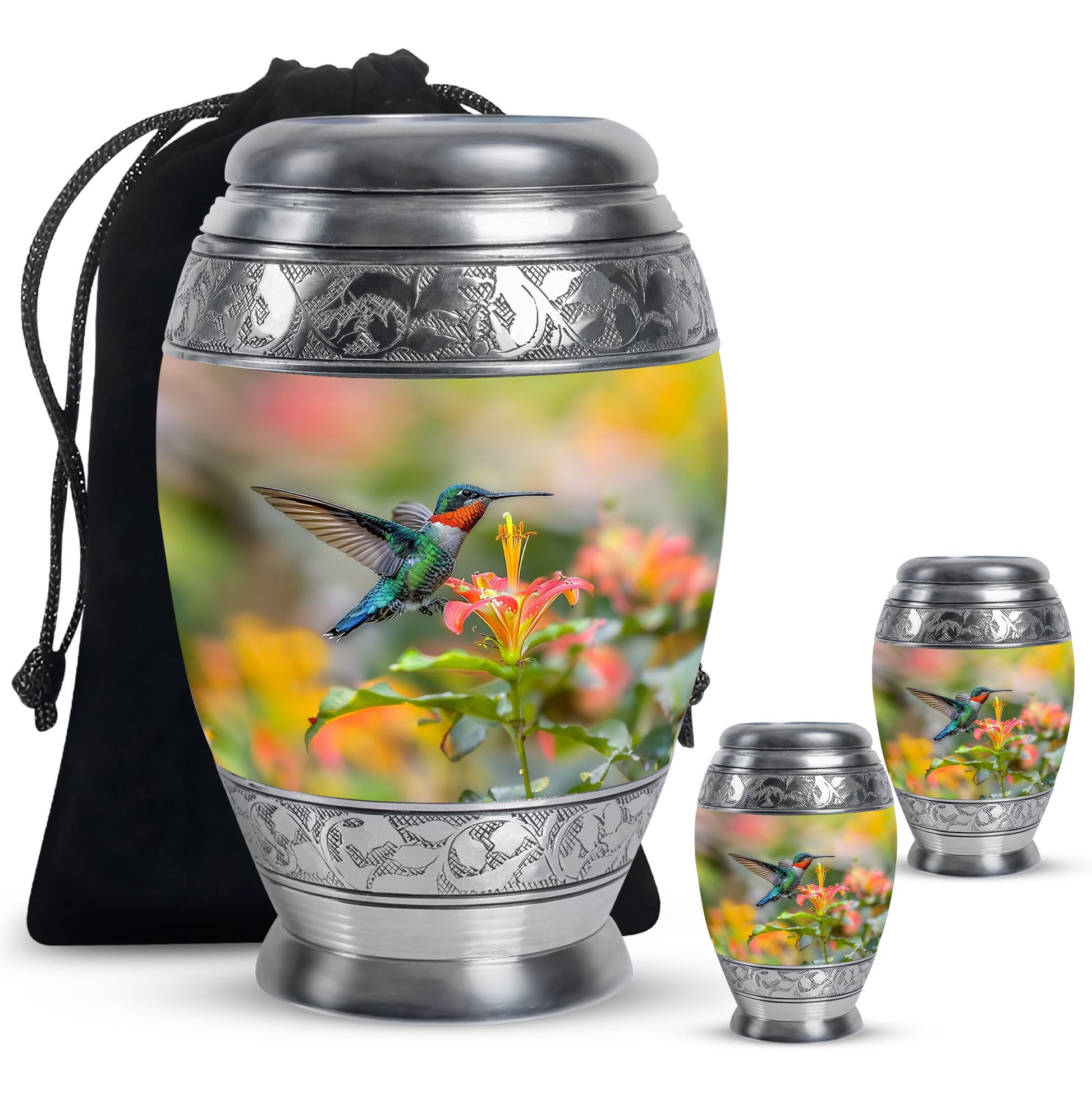 Humming Bird Keepsake Urns Funeral, Ashes Cremation Urn