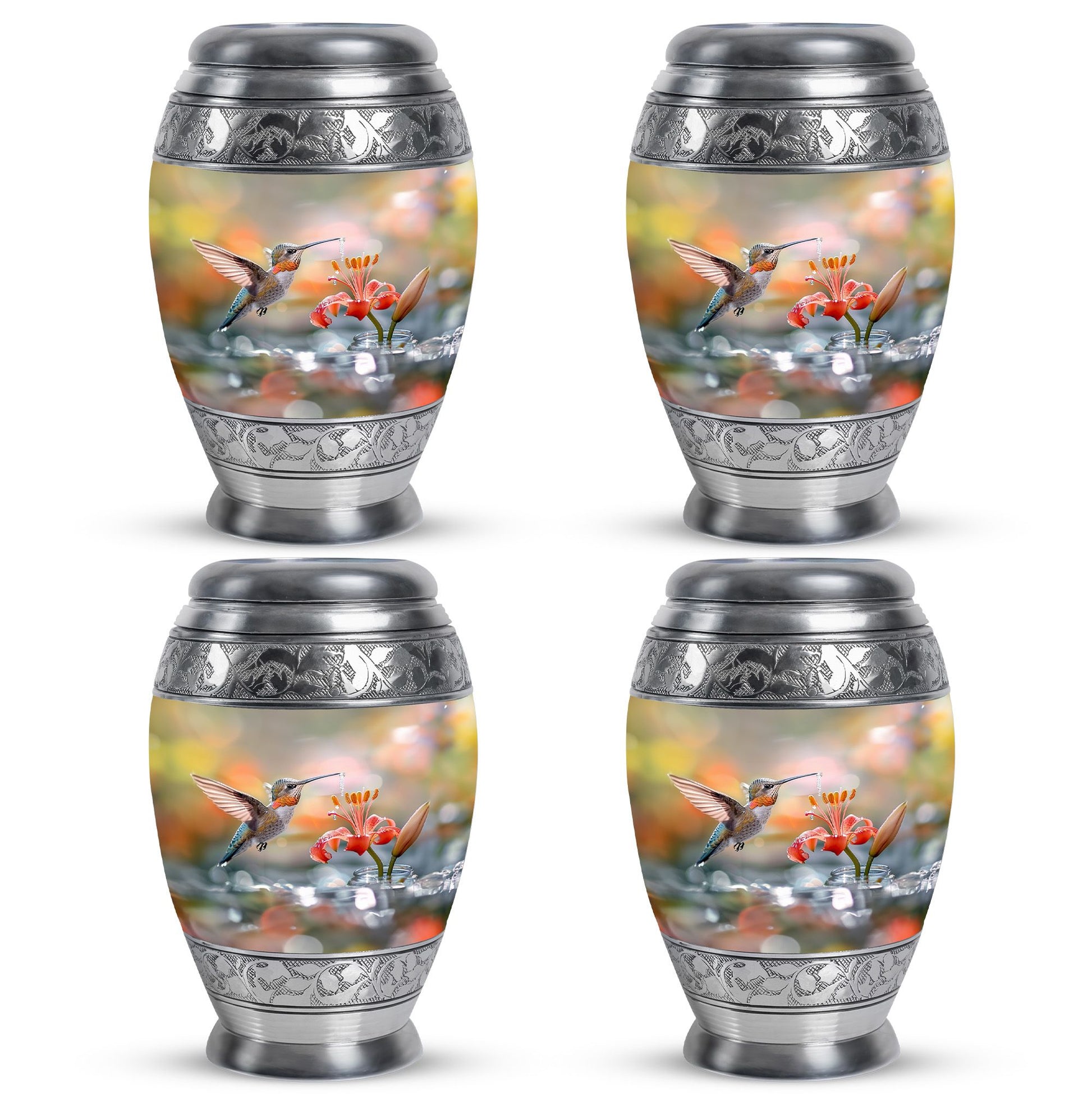 Humming Bird Cremation Keepsakes For Ashes Funeral, Ashes Memorial Urn