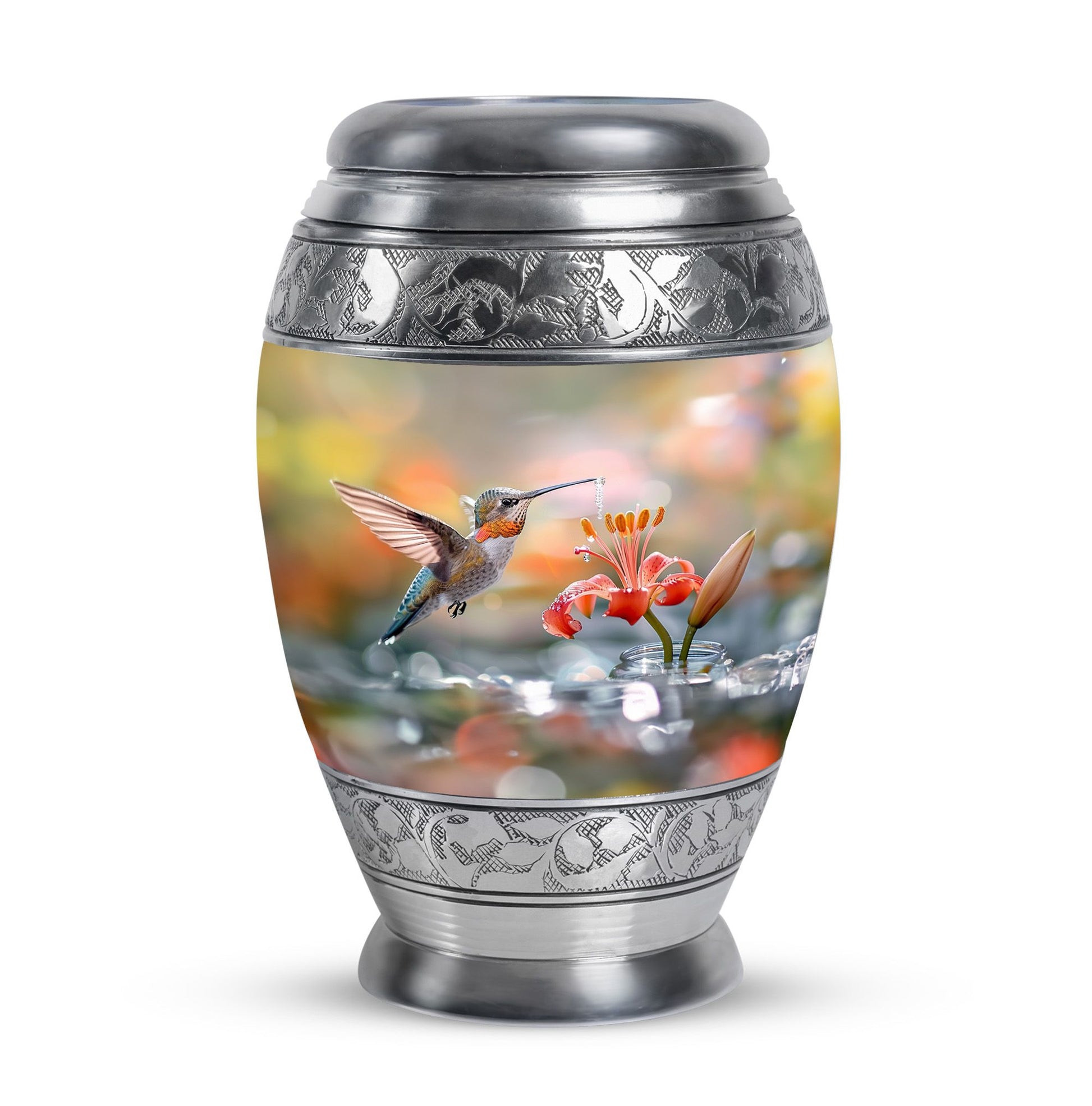 Humming Bird Cremation Keepsakes For Ashes Funeral, Ashes Memorial Urn