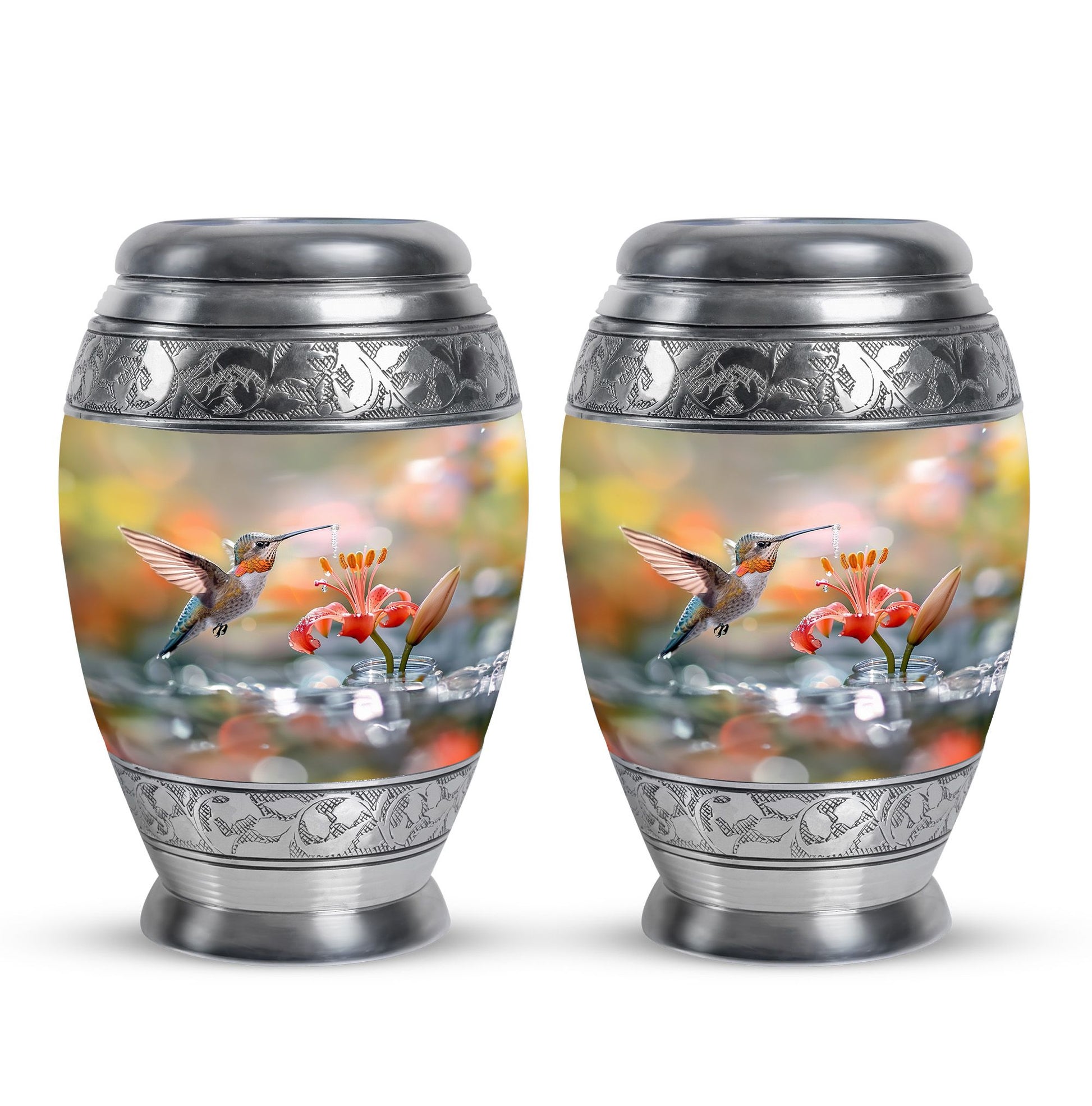 Humming Bird Cremation Keepsakes For Ashes Funeral, Ashes Memorial Urn