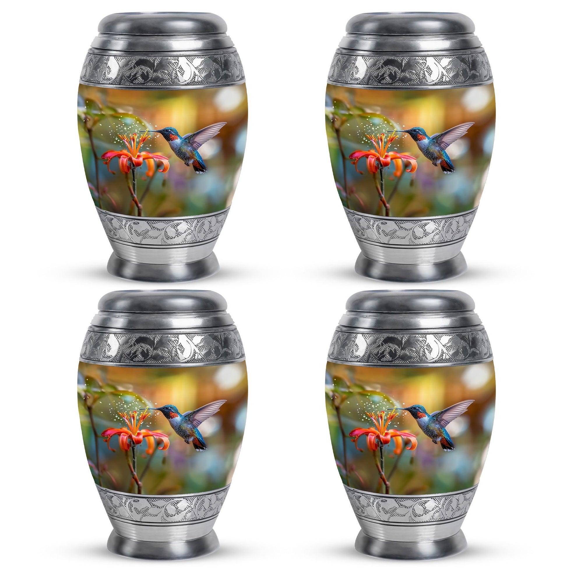 Humming Bird Small Keepsake For Human Ashes Funeral, Ashes Urn