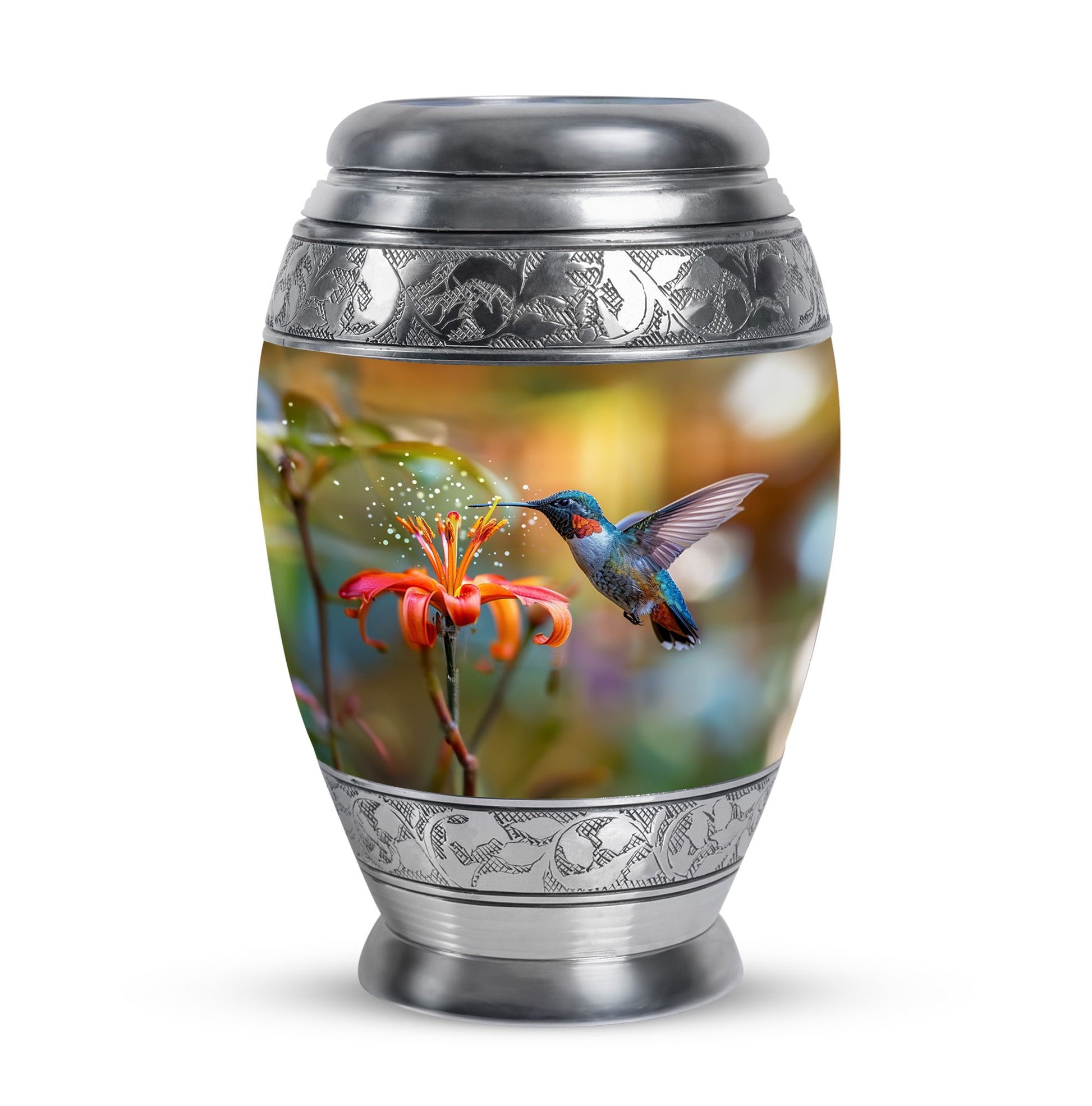 Humming Bird Small Keepsake For Human Ashes Funeral, Ashes Urn