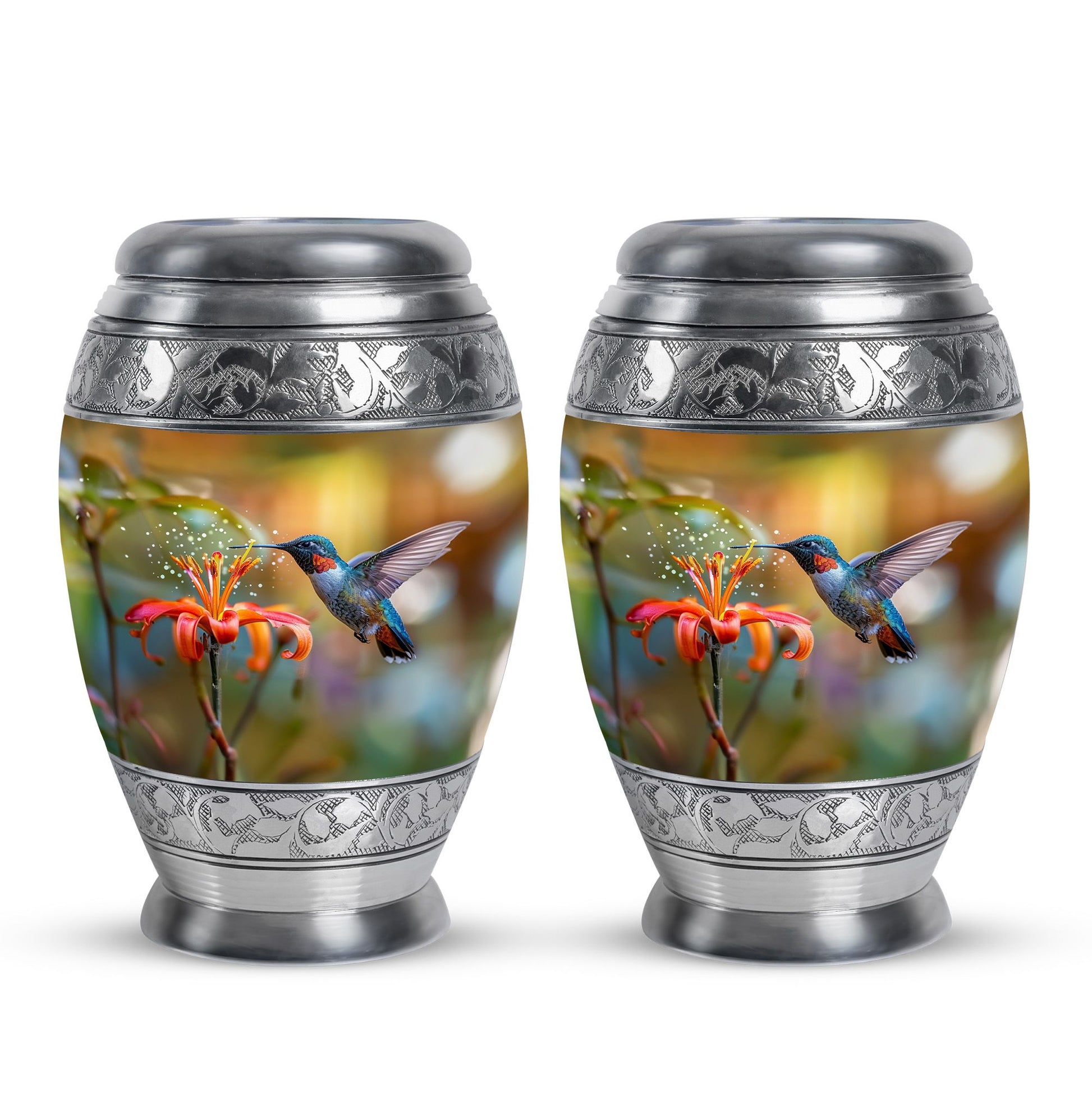 Humming Bird Small Keepsake For Human Ashes Funeral, Ashes Urn