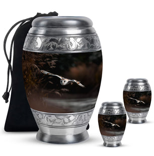 Barn Owl Urn Keepsakes For Ashes Large Funeral, Ashes Urn For Ashes