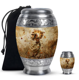 Native American Keepsake For Human Ashes Funeral, Ashes Urn For Ashes