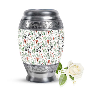Paws Keepsake Urn Funeral, Ashes Cremation Urn For Ashes