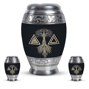 Catholic Small Urns For Women Human Funeral, Ashes Cremation Urn