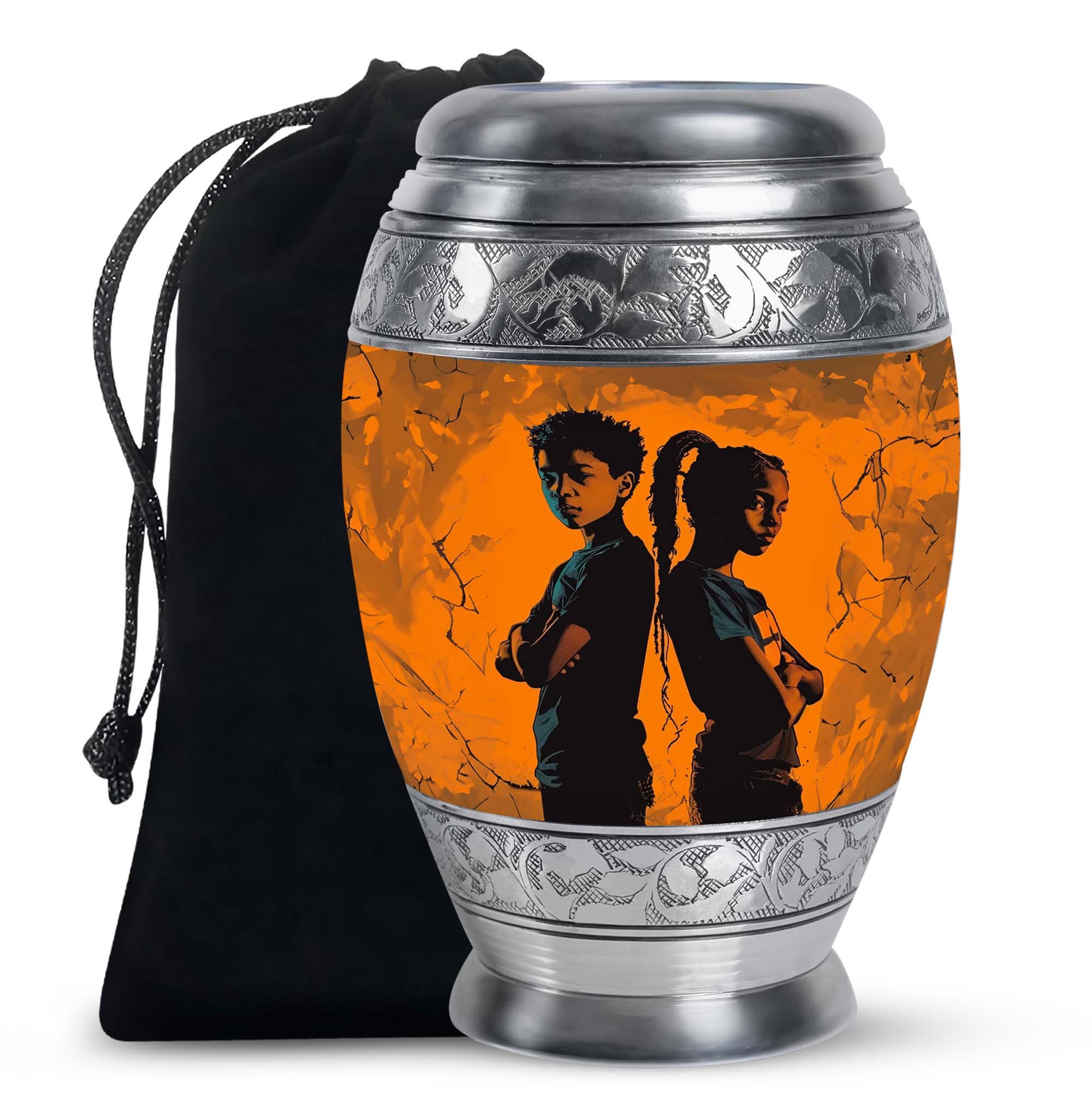 Brother And Sister Mini Urns For Human Ashes Large Funeral, Ashes Urn