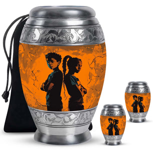 Brother And Sister Mini Urns For Human Ashes Large Funeral, Ashes Urn