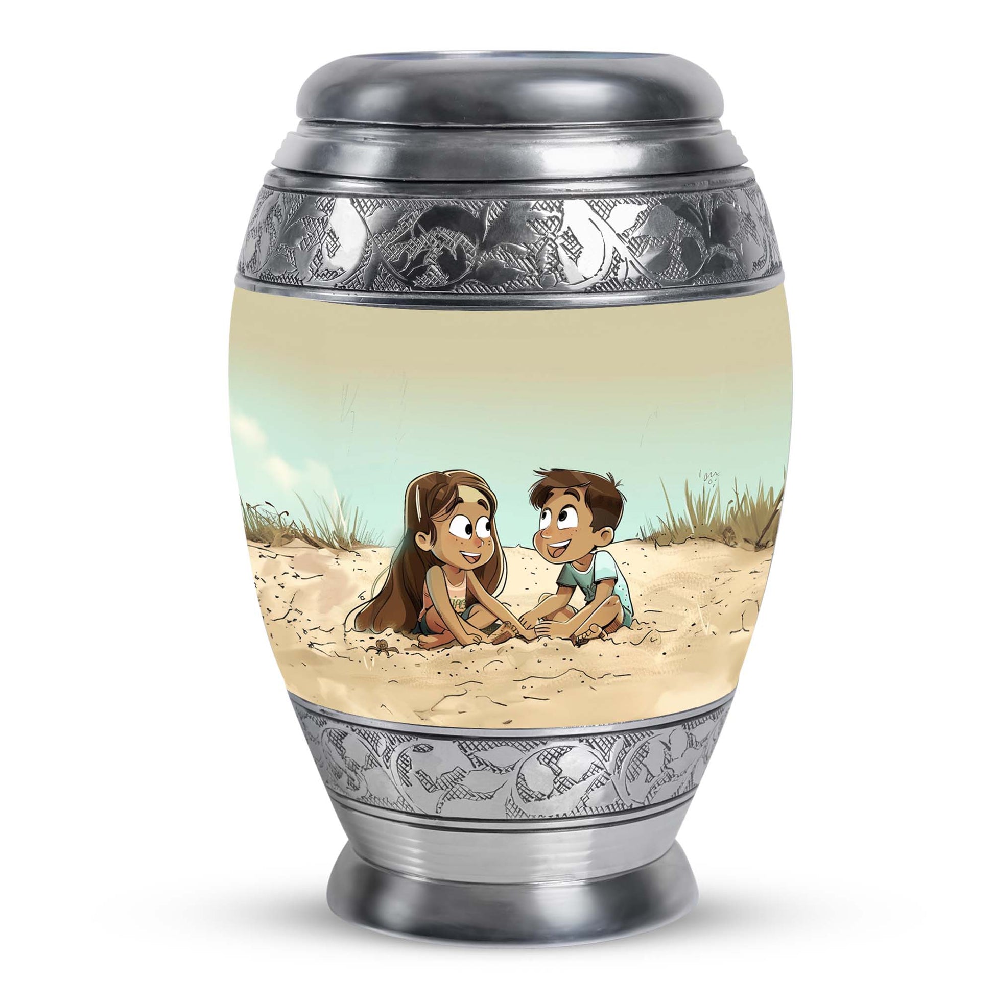 Brother And Sister Urn For Human Ashes Funeral, Ashes Urn For Ashes