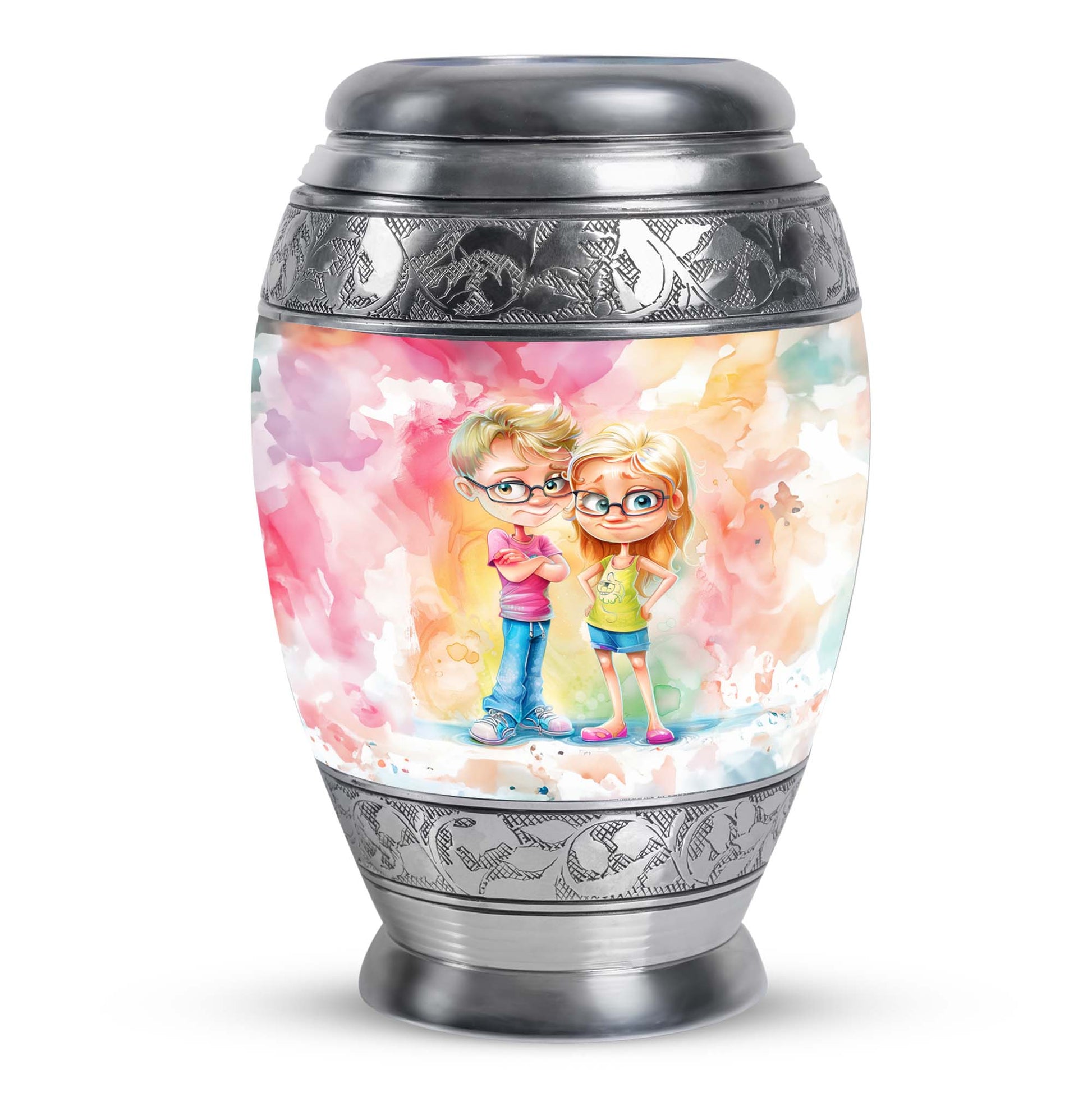 Brother And Sister Urn For Human Ashes Funeral, Ashes Cremation Urn