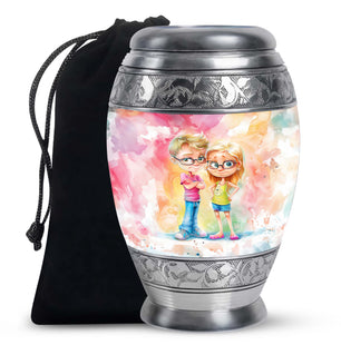 Brother And Sister Urn For Human Ashes Funeral, Ashes Cremation Urn