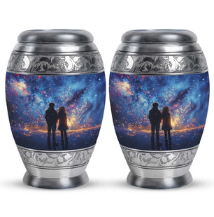 Brother And Sister Burial Urn For Human Large Funeral, Ashes Urn
