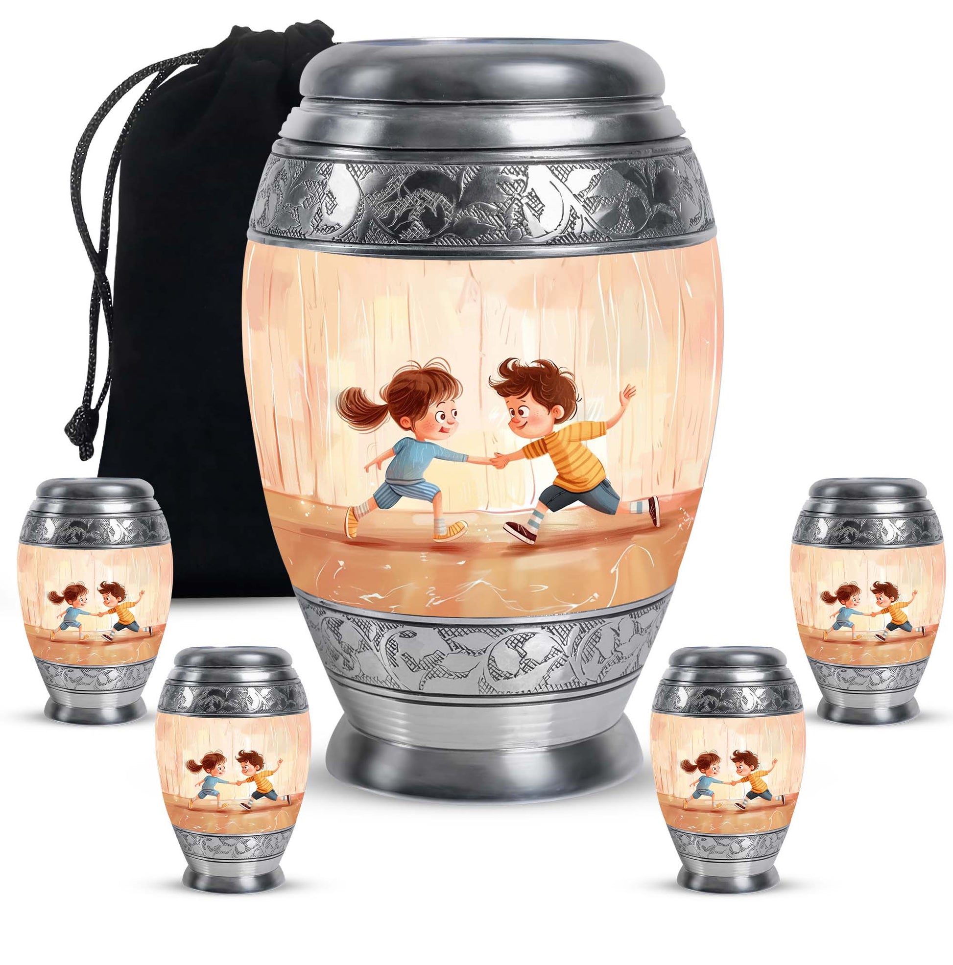 Brother And Sister Urn For Ashes For Women Large Funeral, Ashes Urn