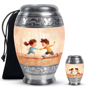 Brother And Sister Urn For Ashes For Women Large Funeral, Ashes Urn
