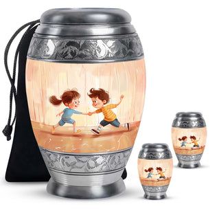 Brother And Sister Urn For Ashes For Women Large Funeral, Ashes Urn