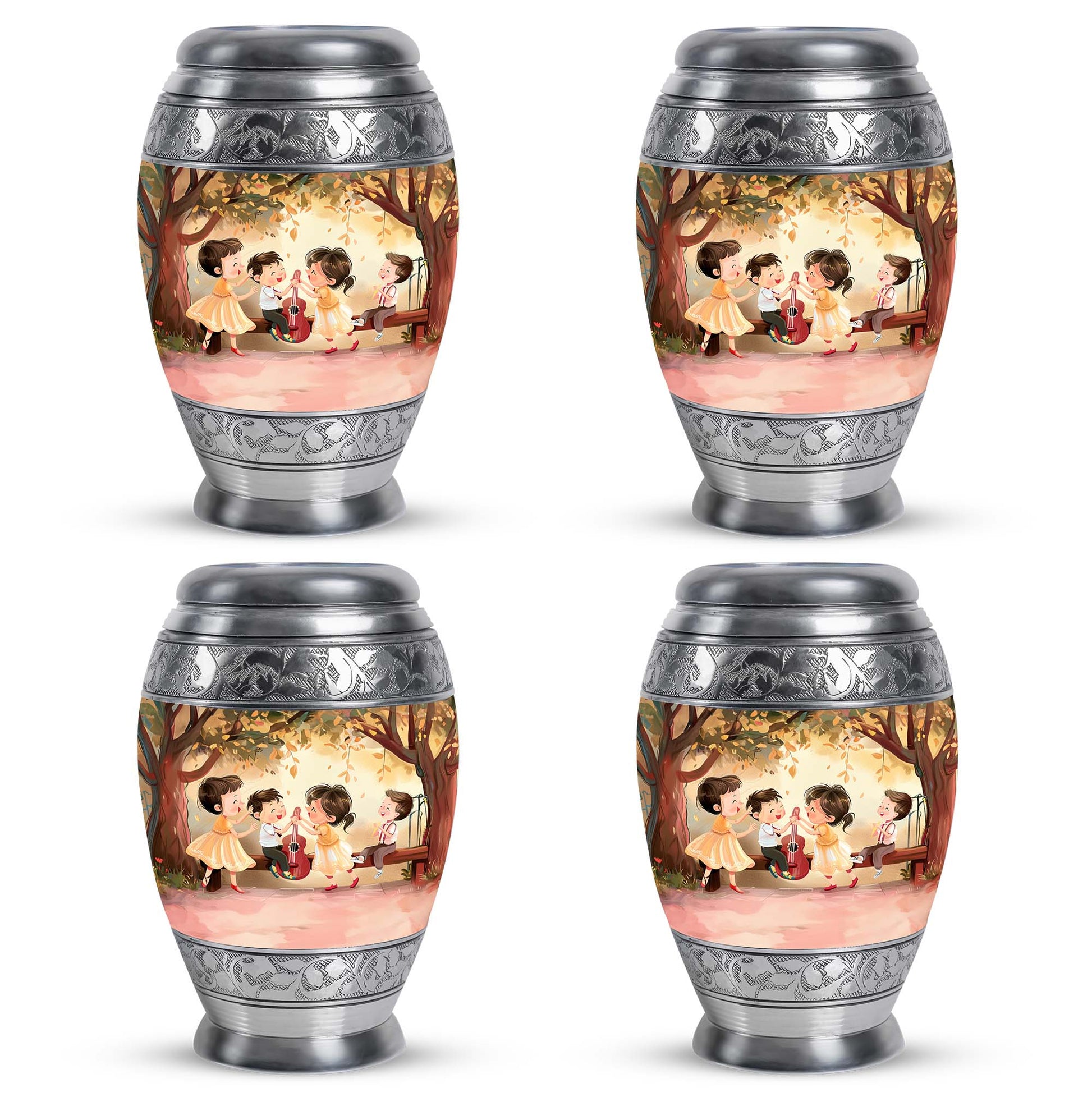 Brother And Sister Urn For Human Ashes Funeral, Ashes Cremation Urn