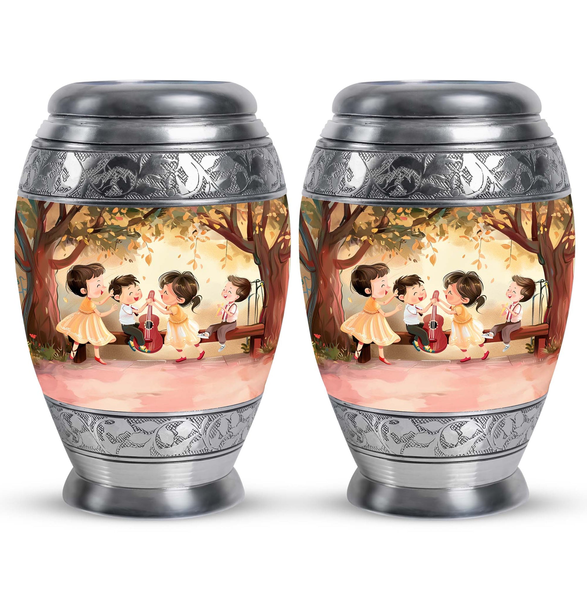 Brother And Sister Urn For Human Ashes Funeral, Ashes Cremation Urn