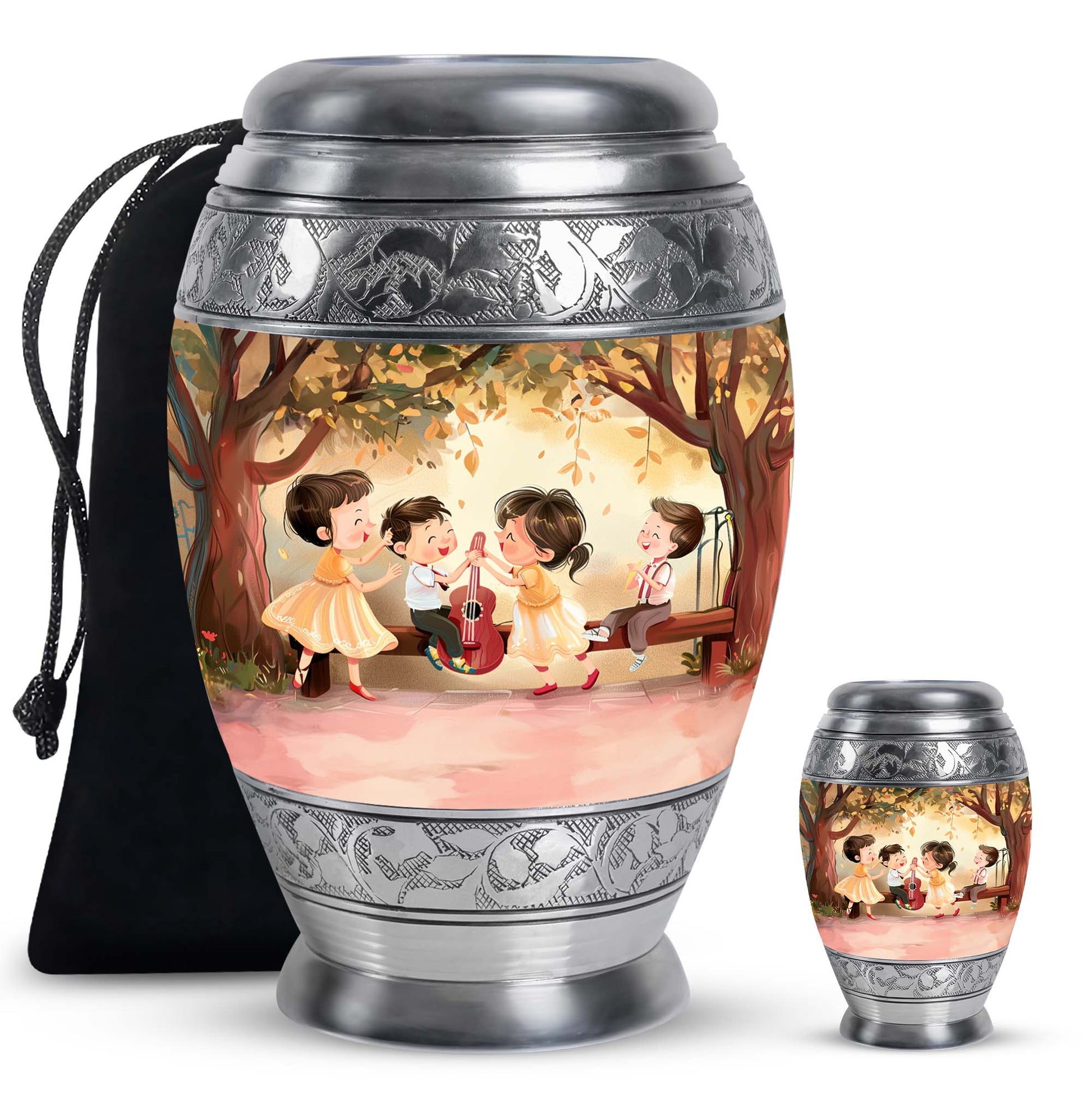 Brother And Sister Urn For Human Ashes Funeral, Ashes Cremation Urn