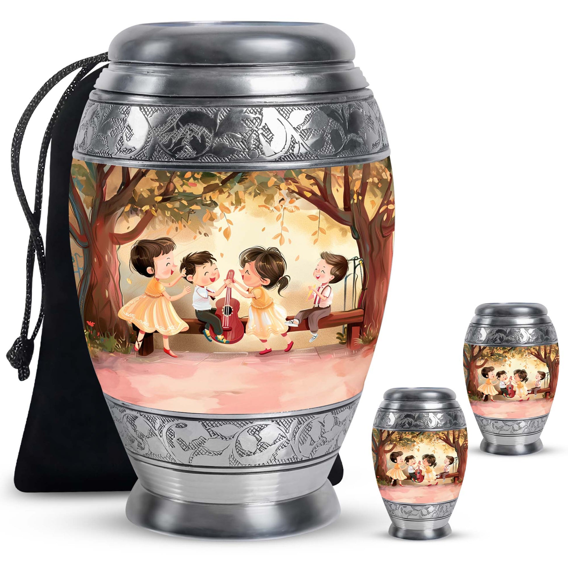 Brother And Sister Urn For Human Ashes Funeral, Ashes Cremation Urn