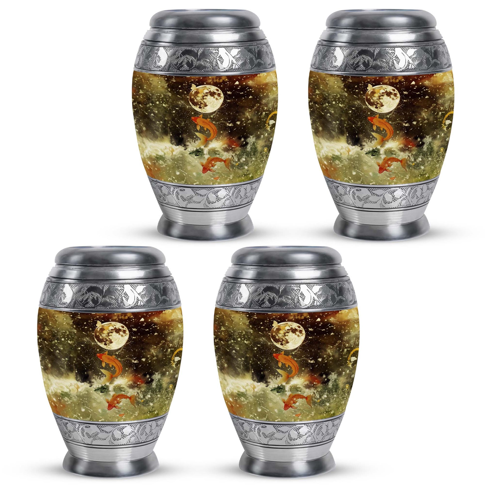 Fish Small Urns For Ashes Funeral, Ashes Memorial Urn