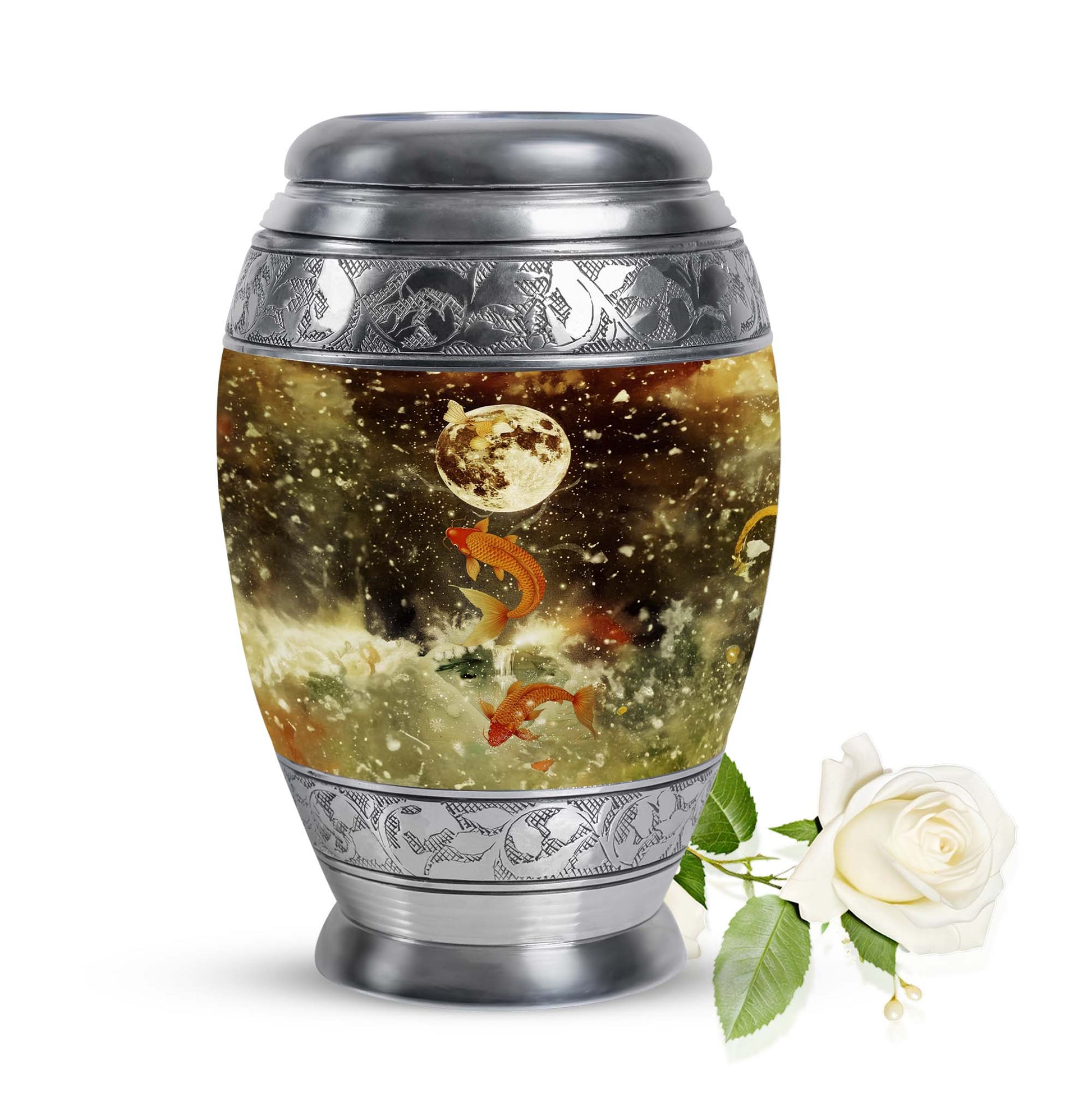 Fish Small Urns For Ashes Funeral, Ashes Memorial Urn
