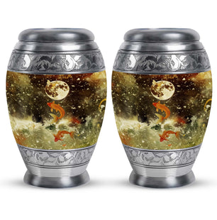 Fish Small Urns For Ashes Funeral, Ashes Memorial Urn