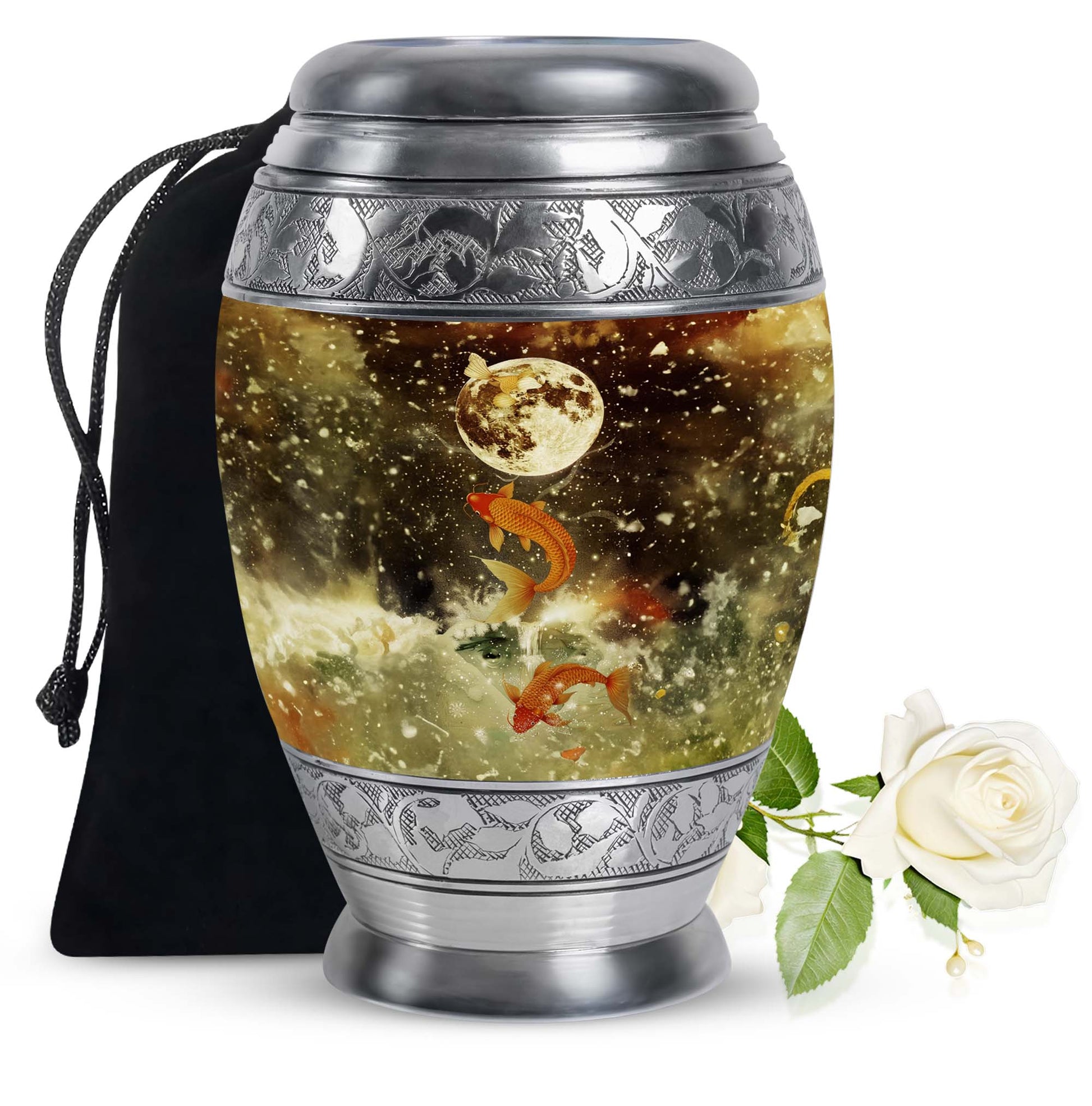 Fish Small Urns For Ashes Funeral, Ashes Memorial Urn
