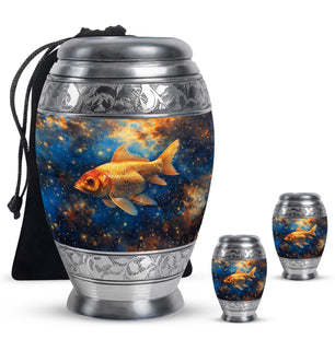 Fish Funeral Urn For Adults Large Funeral, Ashes Urn