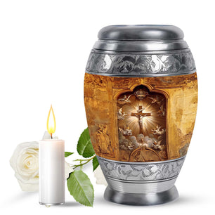 Catholic Ashes Keepsake Funeral, Ashes Cremation Urn For Ashes