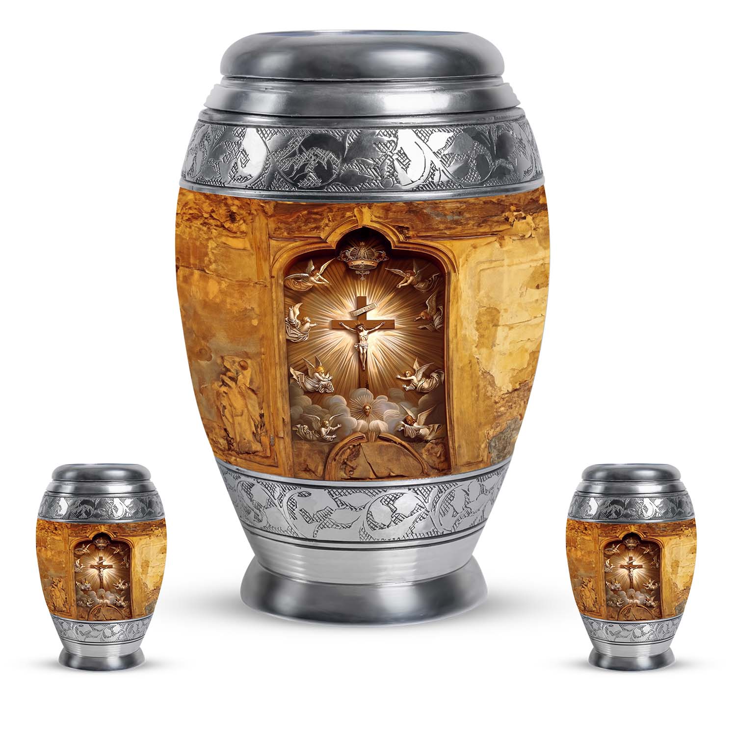 Catholic Ashes Keepsake Funeral, Ashes Cremation Urn For Ashes