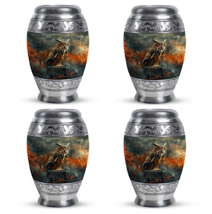 Owl Mini Urns For Ashes Funeral, Ashes Cremation Urn For Ashes