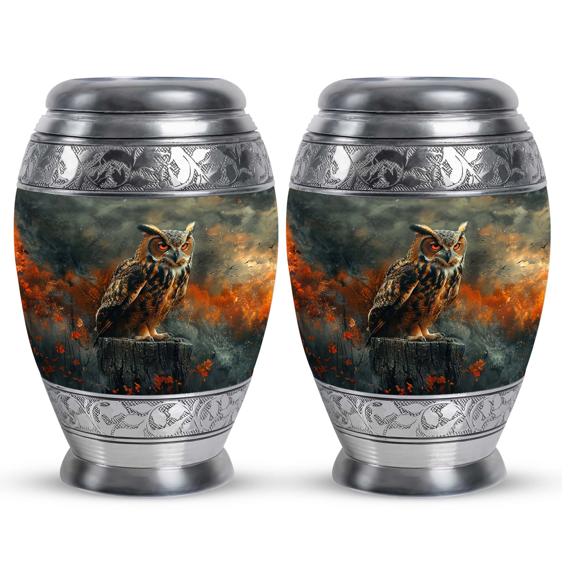 Owl Mini Urns For Ashes Funeral, Ashes Cremation Urn For Ashes