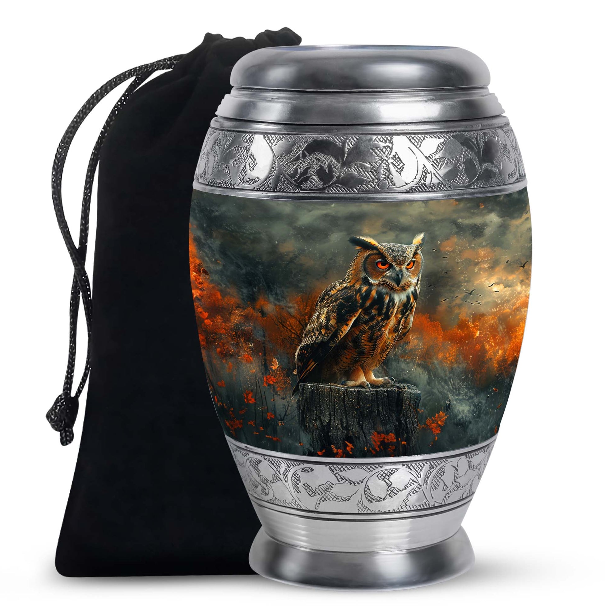 Owl Mini Urns For Ashes Funeral, Ashes Cremation Urn For Ashes