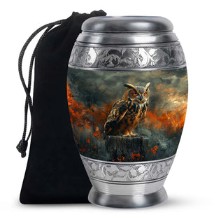 Owl Mini Urns For Ashes Funeral, Ashes Cremation Urn For Ashes
