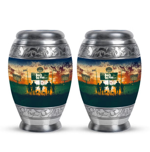 Football Keepsake Funeral, Ashes Cremation Urn For Ashes